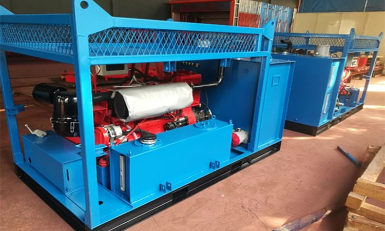 Selection of Sino Mechanical Hydraulic Power Units for Oilfield Drilling